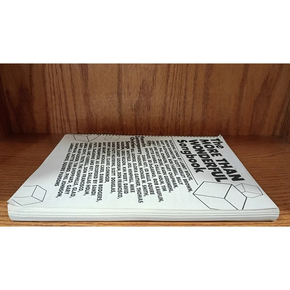 The More Than Wonderful Songbook Fifty Favorite Contemporary Christian Songs
